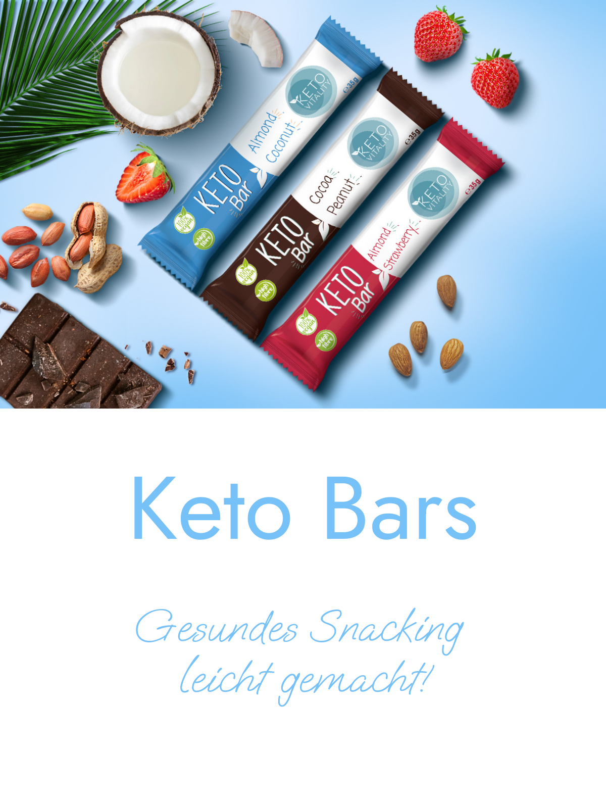 keto Bars für ketogene Ernährung